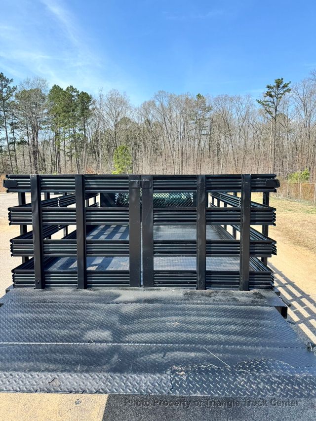 2015 Ford F350HD 12+ FOOT STEEL DECK LIFT GATE HEAVY SPEC 14,000 GVW! TALL STAKE SIDES - 22985901 - 9