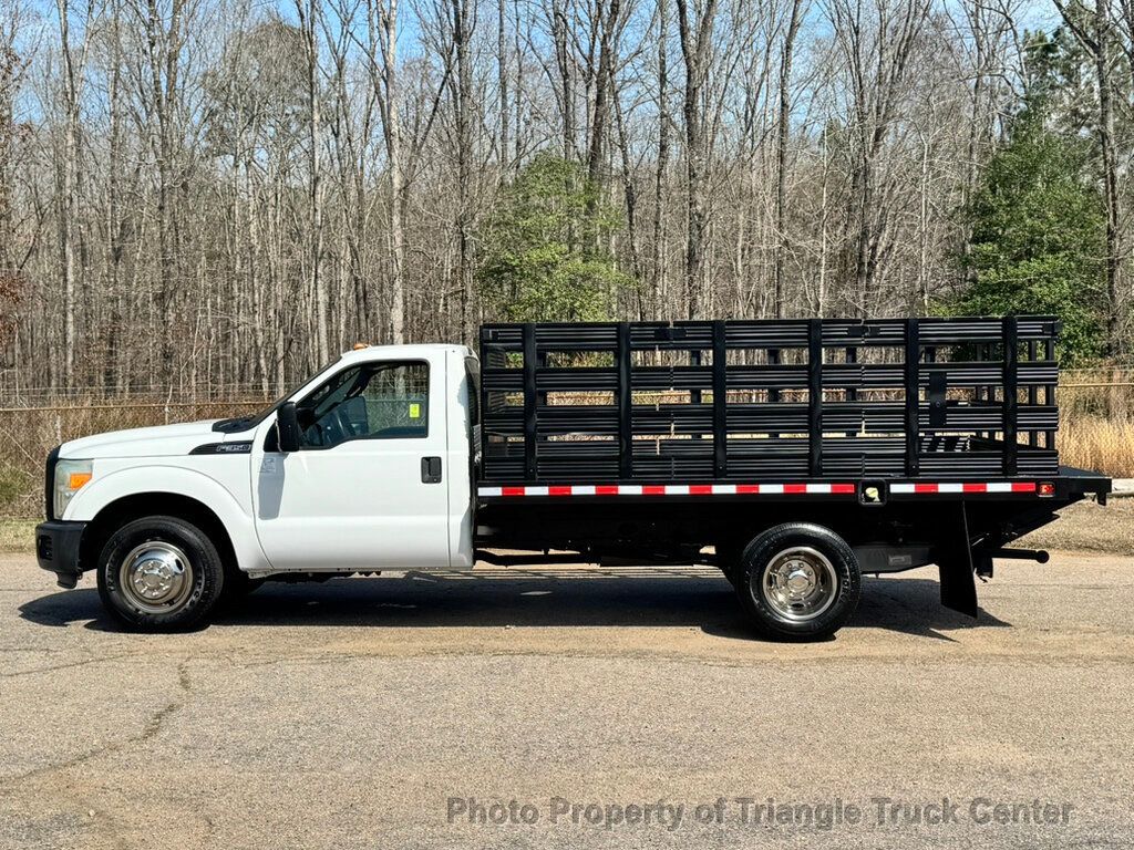 2015 Ford F350HD 12+ FOOT STEEL DECK LIFT GATE HEAVY SPEC 14,000 GVW! TALL STAKE SIDES - 22985901 - 10