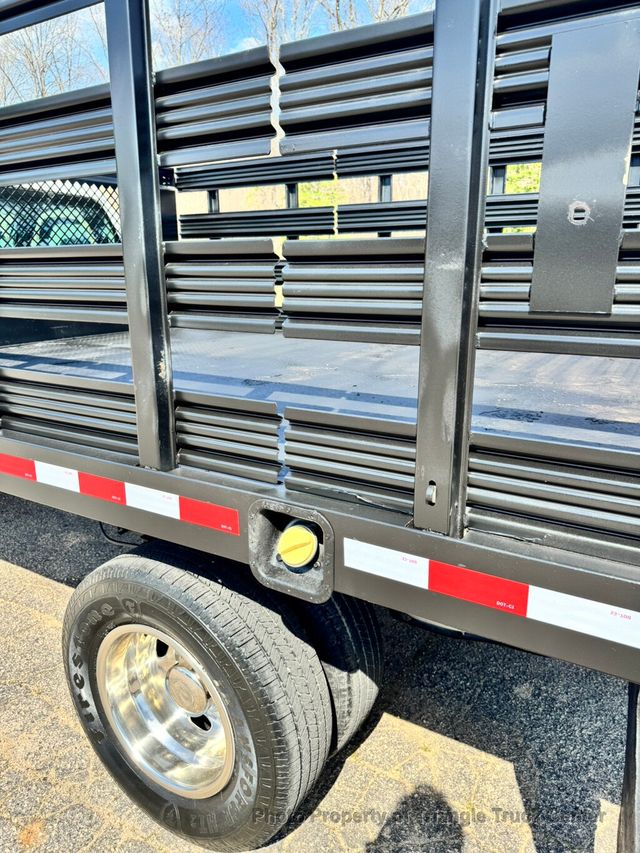 2015 Ford F350HD 12+ FOOT STEEL DECK LIFT GATE HEAVY SPEC 14,000 GVW! TALL STAKE SIDES - 22985901 - 42