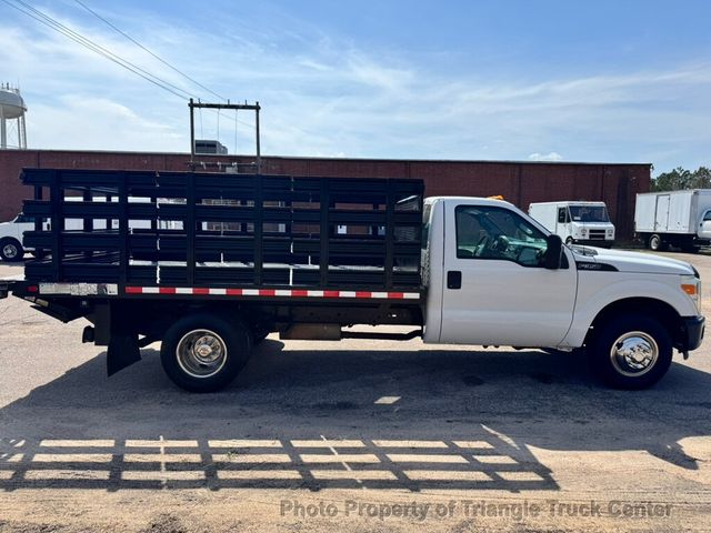2015 Ford F350HD 12+ FOOT STEEL DECK LIFT GATE HEAVY SPEC 14,000 GVW! TALL STAKE SIDES - 22985901 - 45
