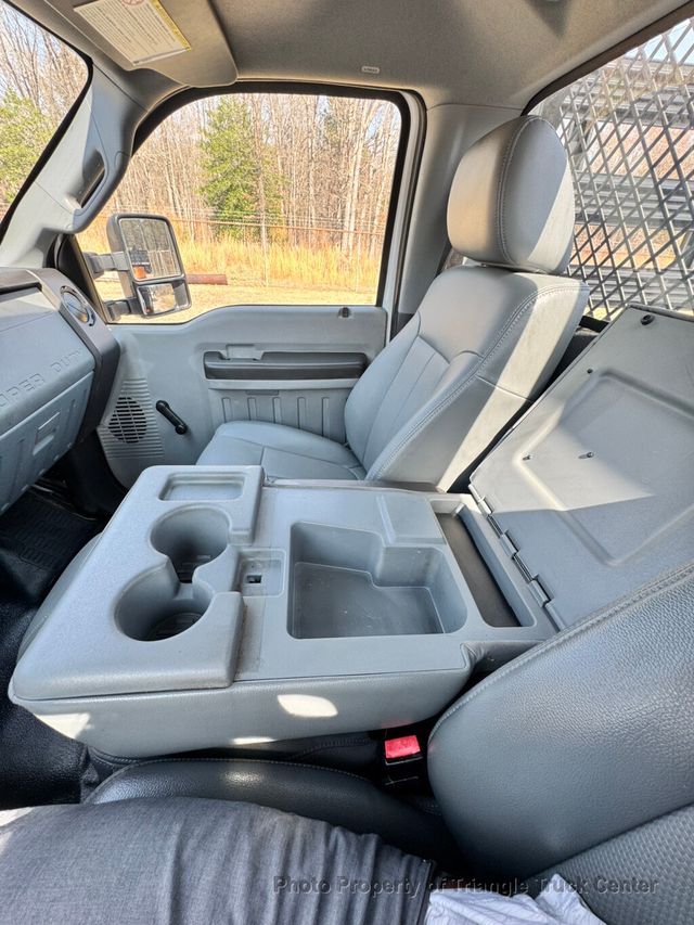 2015 Ford F350HD 12+ FOOT STEEL DECK LIFT GATE HEAVY SPEC 14,000 GVW! TALL STAKE SIDES - 22985901 - 53