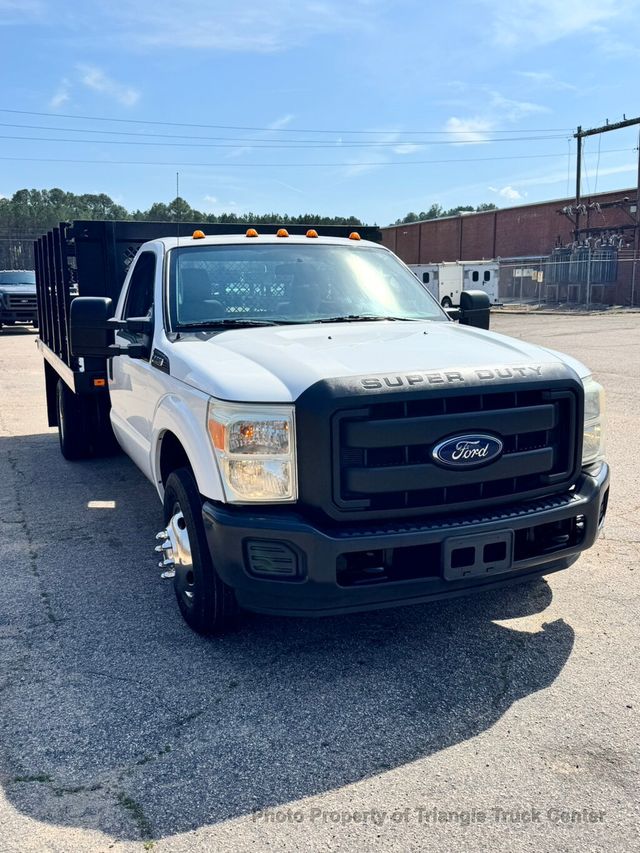 2015 Ford F350HD 12+ FOOT STEEL DECK LIFT GATE HEAVY SPEC 14,000 GVW! TALL STAKE SIDES - 22985901 - 6