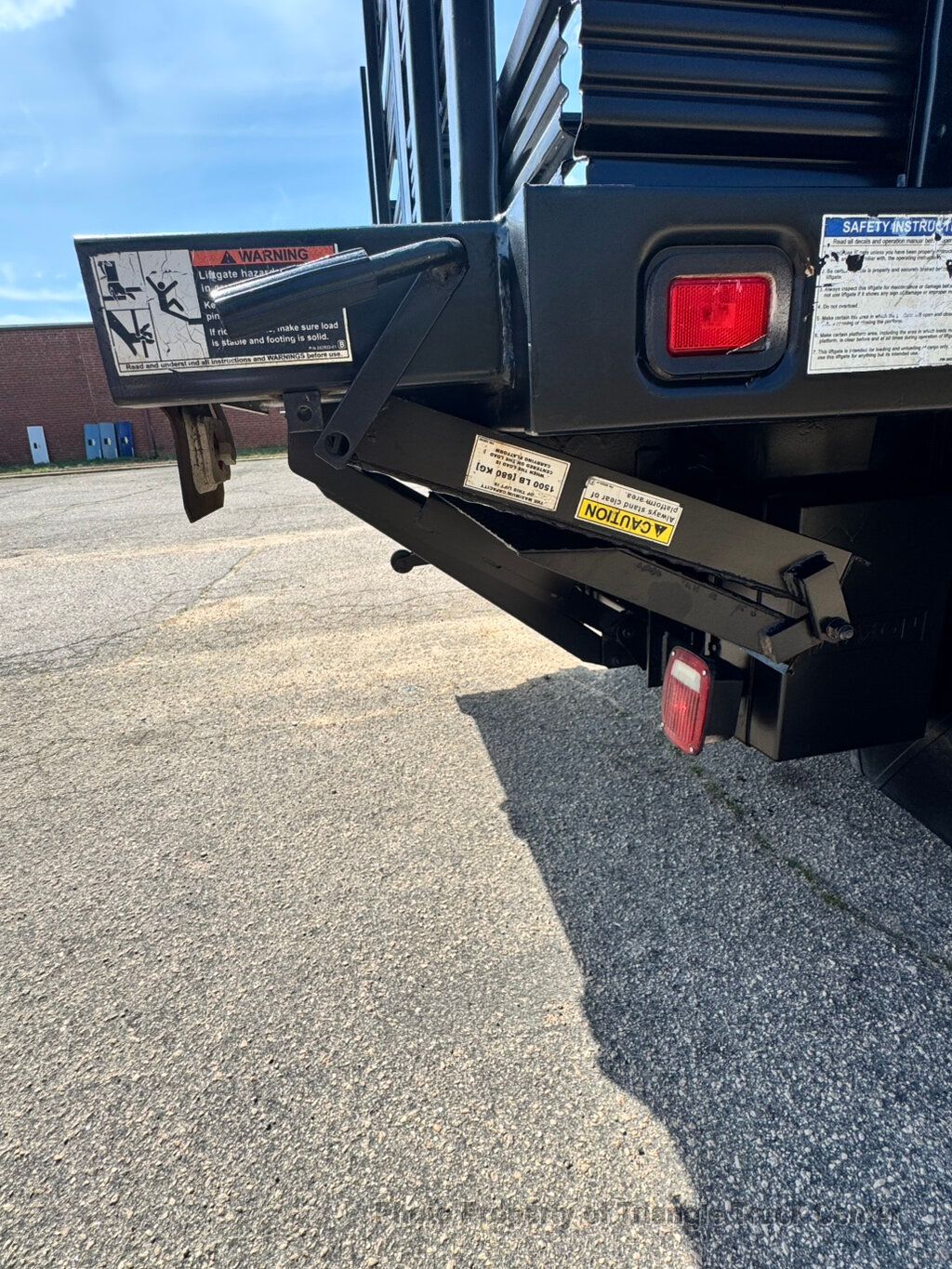 2015 Ford F350HD 12+ FOOT STEEL DECK LIFT GATE HEAVY SPEC 14,000 GVW! TALL STAKE SIDES - 22985901 - 7