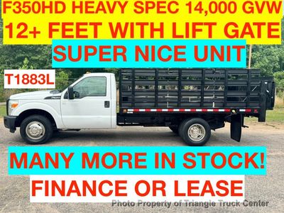 2015 Ford F350HD 12FT STAKE LIFT GATE! SUPER NICE UNIT! - 1FDRF3G68FED20739