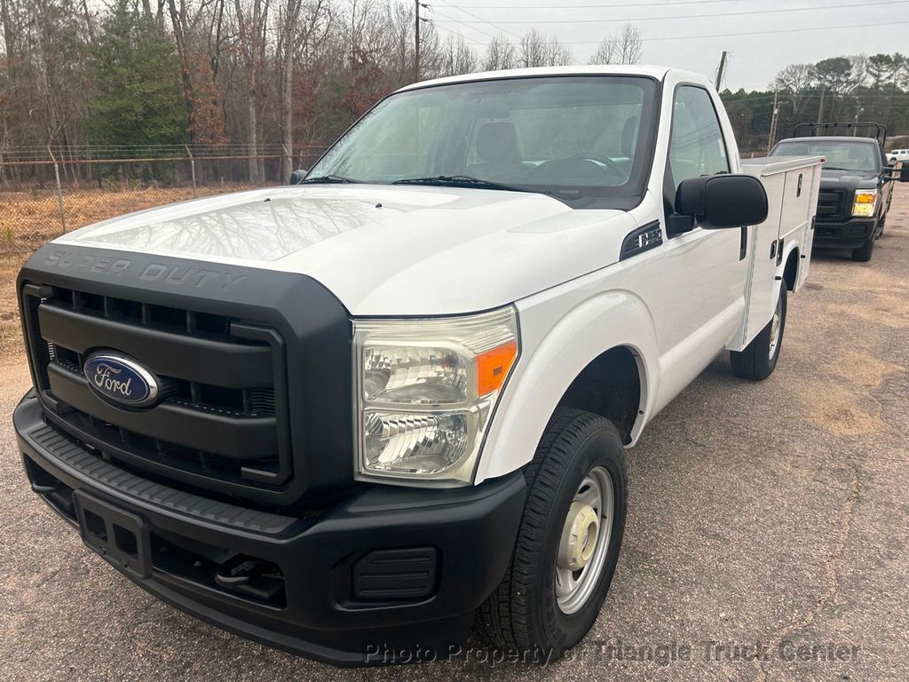 2015 Ford F350HD 4x4 JUST 12k MILES! SRW UTILITY LIFT GATE! +TOMMY GATE! FOUR WHEEL DRIVE! - 22284196 - 63