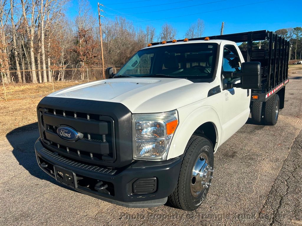 2015 Ford F350HD HEAVY SPEC 12+ FOOT DECK! JUST 19k MILES! LIFT GATE! LIMITED SLIP AXLE! SUPER CLEAN! 14,000 GVW - 22269335 - 48