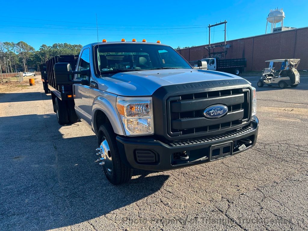 2015 Ford F350HD HEAVY SPEC 12+ FOOT DECK! JUST 19k MILES! LIFT GATE! LIMITED SLIP AXLE! SUPER CLEAN! 14,000 GVW - 22269335 - 91