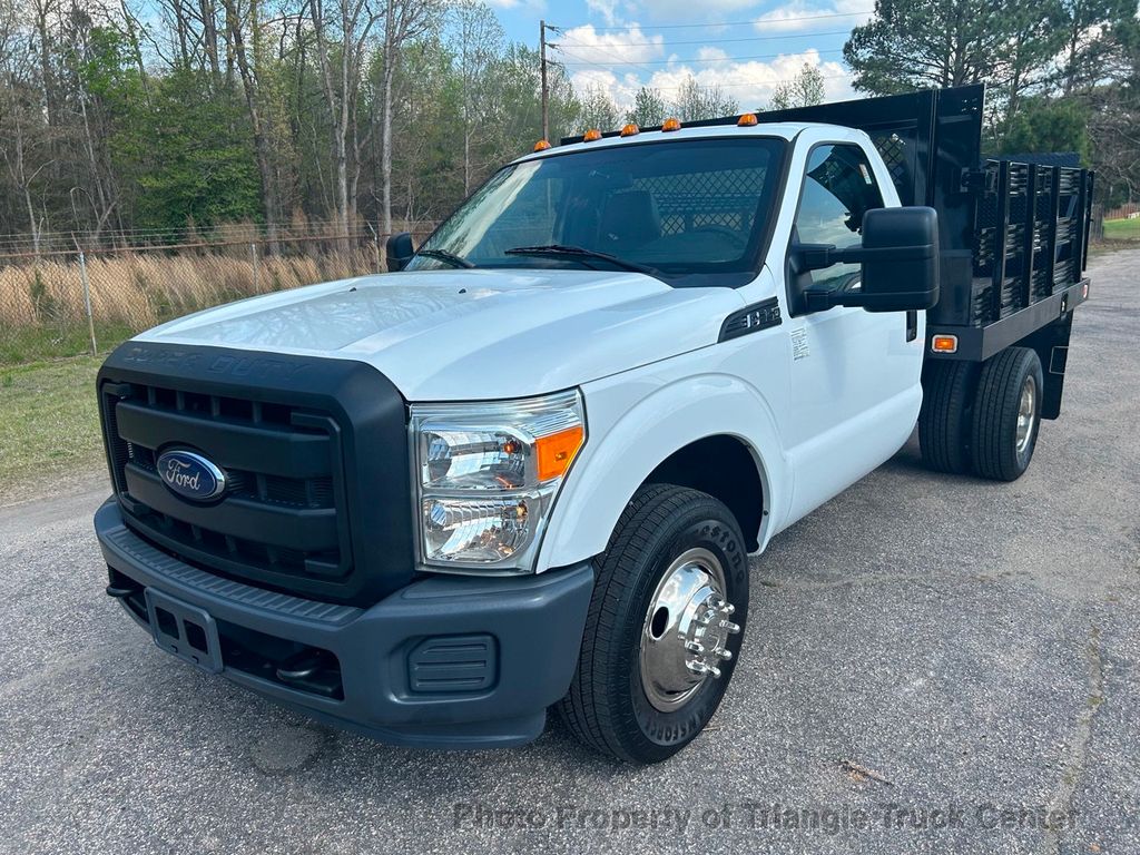 2015 Ford F350HD RACK LIFT GATE JUST 37k MILES! SUPER CLEAN! ONE OWNER LOCAL TRUCK! - 21856172 - 56