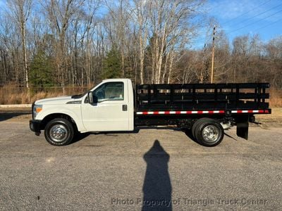2015 Ford F350HD STAKE BODY 12 FOOTER JUST 30k MILES! - 1FDRF3G65FED31942