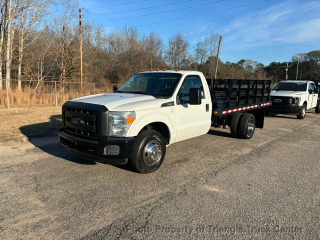 2015 Ford F350HD STAKE BODY 12 FOOTER JUST 30k MILES! STEEL DECK WITH HITCH! FINANCE OR LEASE - 22866911 - 1