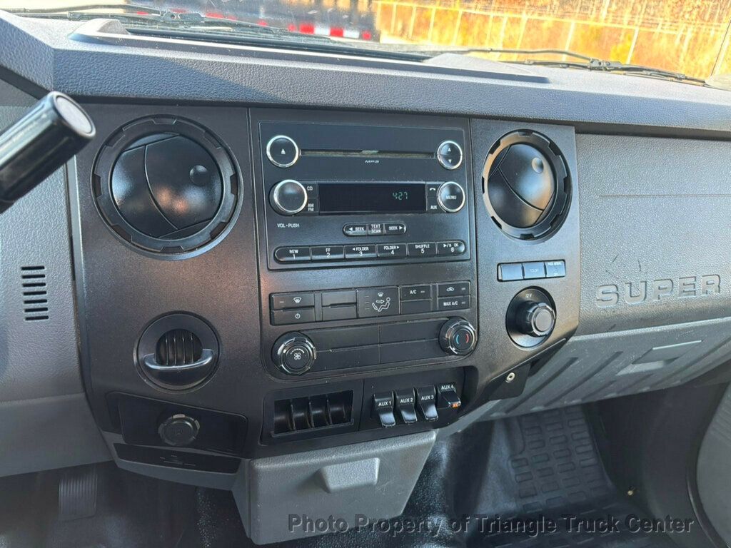 2015 Ford F350HD STAKE BODY 12 FOOTER JUST 30k MILES! STEEL DECK WITH HITCH! FINANCE OR LEASE - 22866911 - 22