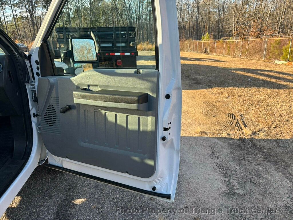 2015 Ford F350HD STAKE BODY 12 FOOTER JUST 30k MILES! STEEL DECK WITH HITCH! FINANCE OR LEASE - 22866911 - 24