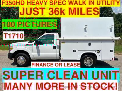 2015 Ford F350HD WALK IN UTILITY JUST 36k MILES!