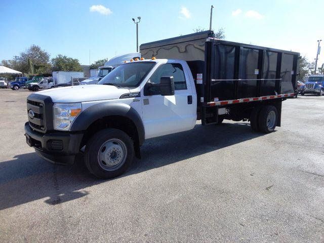 2015 Ford F450 *NEW* 15FT TRASH DUMP TRUCK ..51in SIDE WALLS - 20497703 - 0