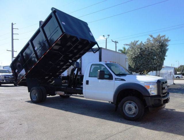 2015 Ford F450 *NEW* 15FT TRASH DUMP TRUCK ..51in SIDE WALLS - 20497703 - 1