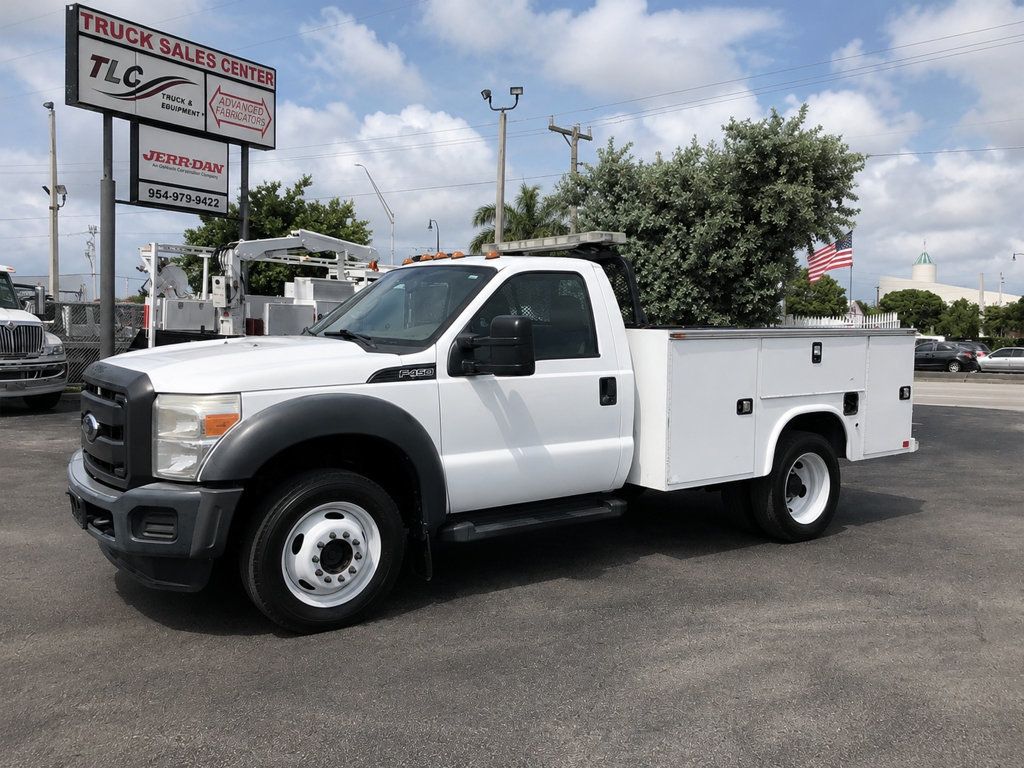 2015 Ford F450 4X4 w/ Knapheide Service Utility Truck Mechanics Plumber - 23071891 - 1