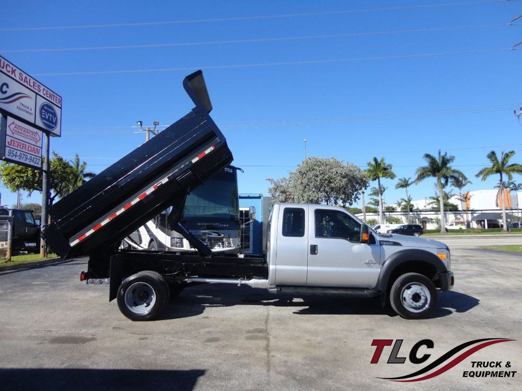 2015 Ford F550 4X4 EX CAB. 11.4FT MASON DUMP TRUCK.. - 21805304 | Video 1