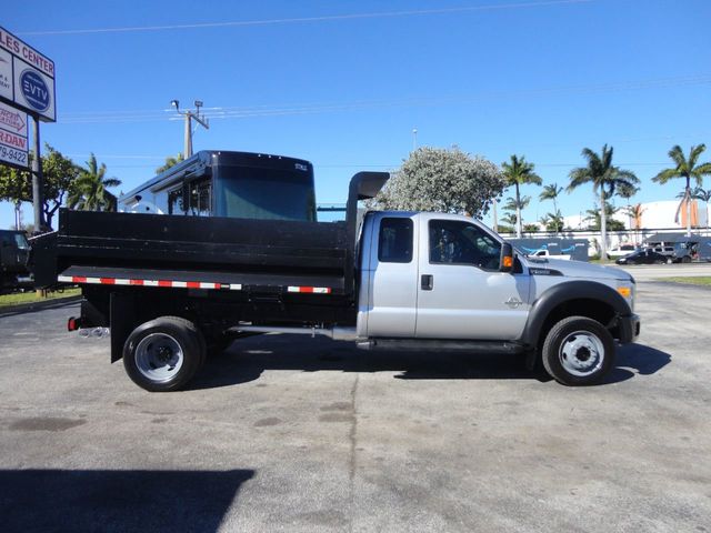 2015 Ford F550 4X4 EX CAB. 11.4FT MASON DUMP TRUCK.. - 21805304 - 9