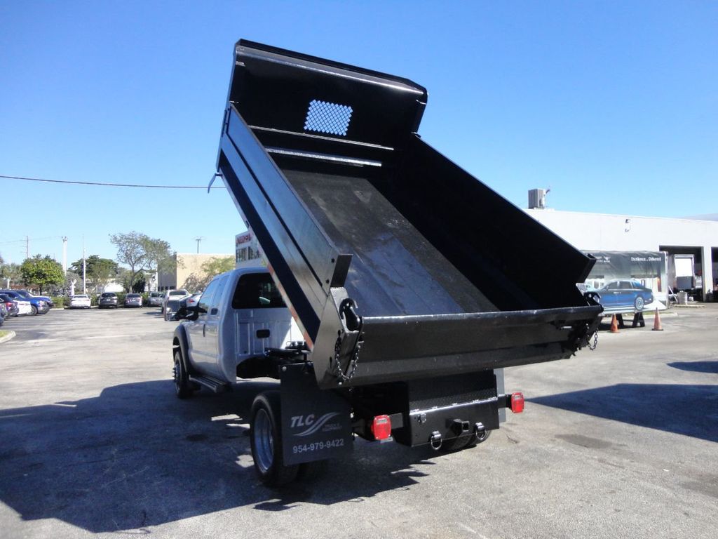 2015 Ford F550 4X4 EX CAB. 11.4FT MASON DUMP TRUCK.. - 21805304 - 22