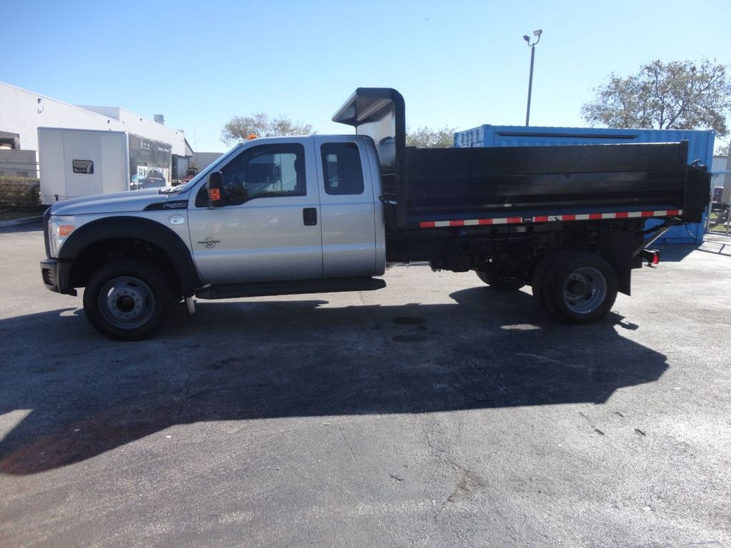 2015 Ford F550 4X4 EX CAB. 11.4FT MASON DUMP TRUCK.. - 21805304 - 3