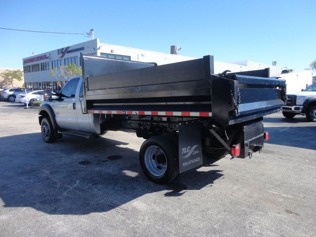 2015 Ford F550 4X4 EX CAB. 11.4FT MASON DUMP TRUCK.. - 21805304 - 4