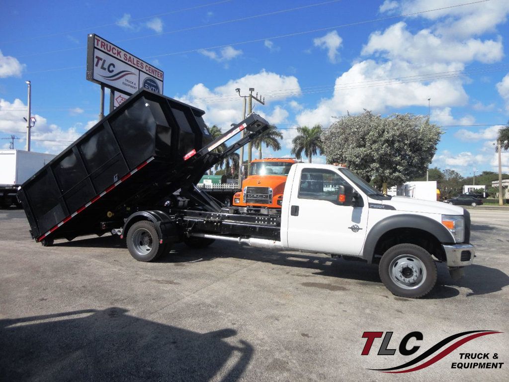 2015 Ford F550 4X4..*NEW* 12FT SWITCH-N-GO..ROLLOFF SYSTEM WITH BOX - 21281860 - 0