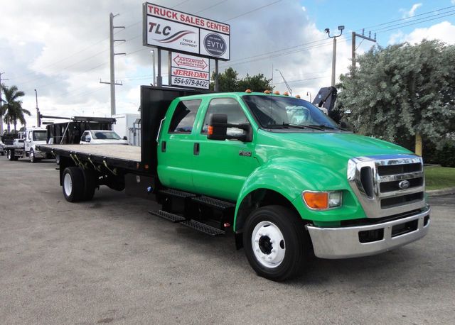 2015 Ford F650 CREWCAB..20FT FLATBED - 21088925 - 1