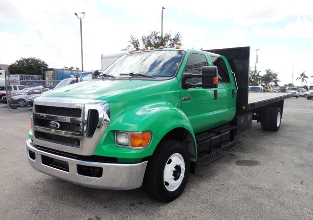 2015 Ford F650 CREWCAB..20FT FLATBED - 21088925 - 3