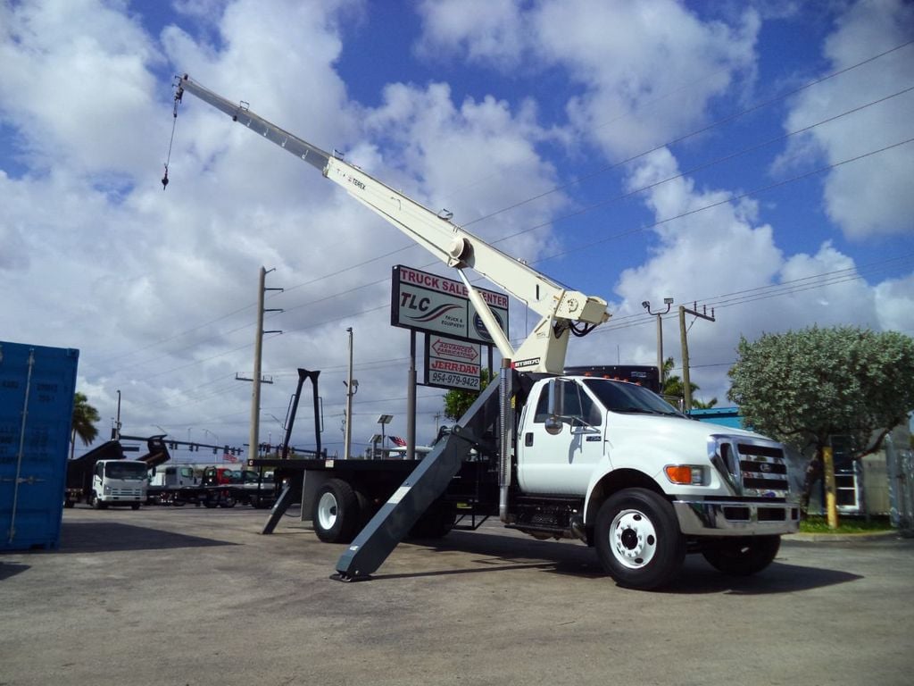 2015 Ford F750 TEREX BT3870 CRANE 120FT BOOM..38K MAX LIFT - 21902409 - 0