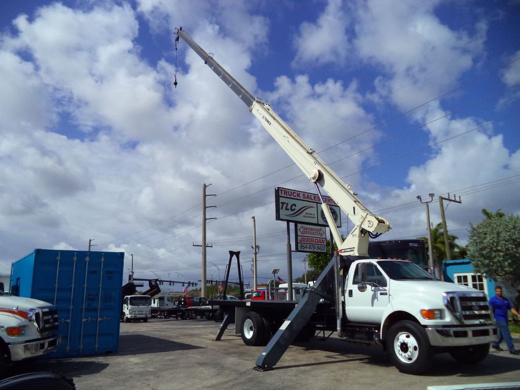 2015 Ford F750 TEREX BT3870 CRANE 120FT BOOM..38K MAX LIFT - 21902409 - 29