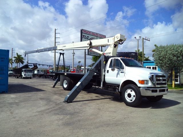 2015 Ford F750 TEREX BT3870 CRANE 120FT BOOM..38K MAX LIFT - 21902409 - 48