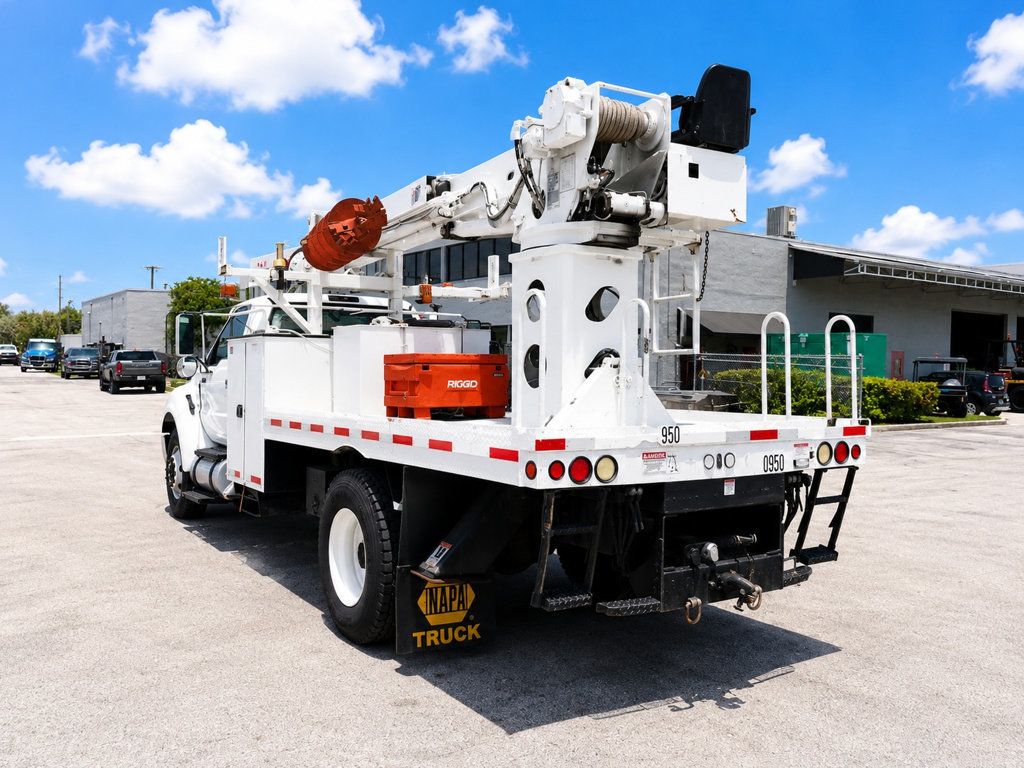 2015 Ford F750 Terex Commander C4047 Digger Derrick, Auger truck - 23051062 - 5