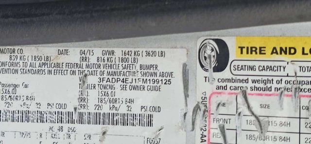 2015 Ford Fiesta 5dr Hatchback SE - 23020066 - 11