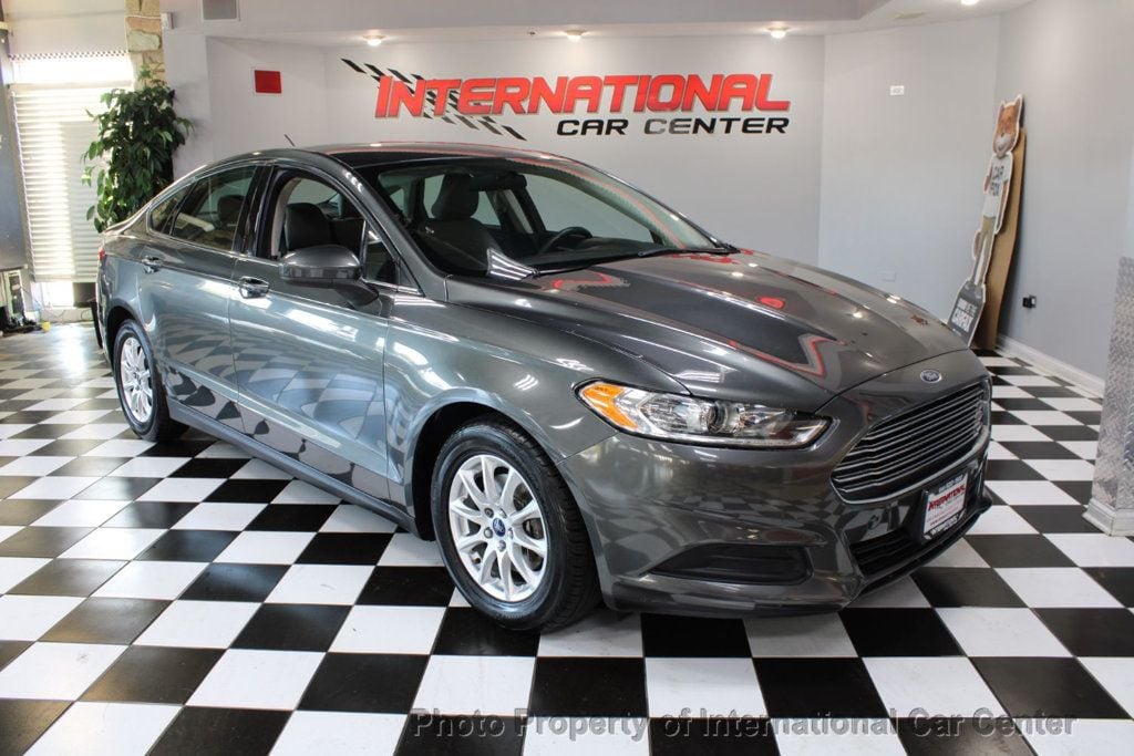 2015 Ford Fusion S - Just serviced!  - 22615217 - 0