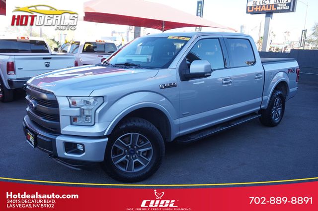 2015 Ford F-150 4WD SuperCrew 145" Lariat - 23041180 - 0