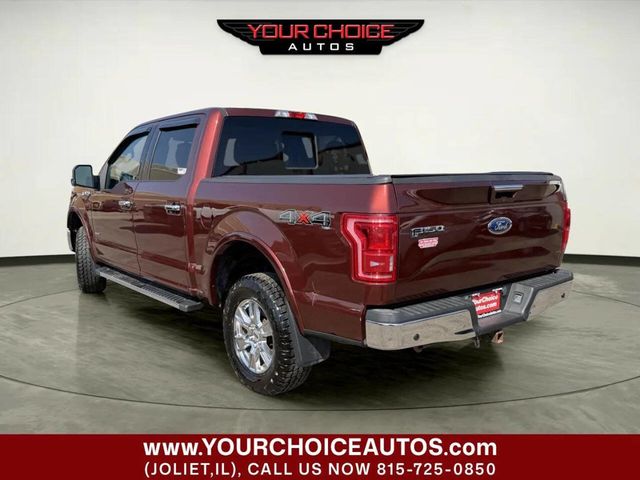 2015 Ford F-150 4WD SuperCrew 145" Lariat - 23006133 - 2