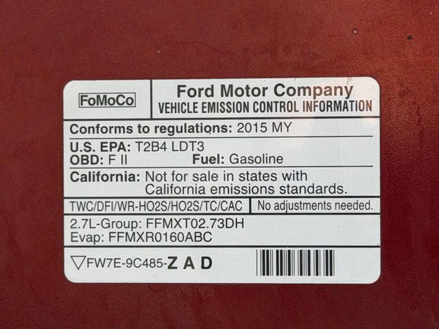 2015 Ford F-150 4WD SuperCrew 145" Lariat - 23006133 - 42