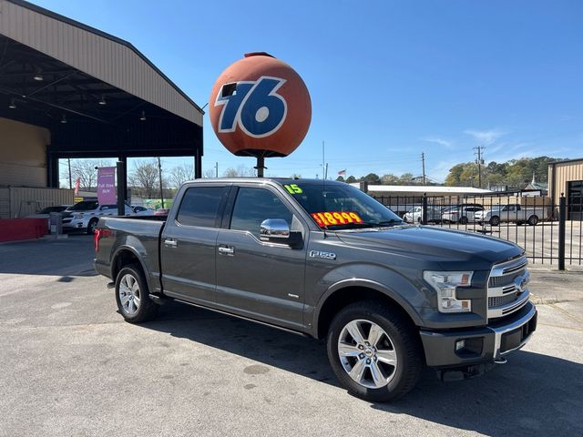 2015 Ford F-150 4WD SuperCrew 145" Platinum - 23002525 - 0