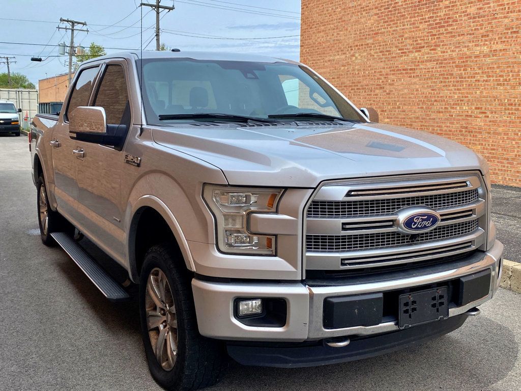 2015 Ford F-150 4WD SuperCrew 145" Platinum - 23022981 - 1