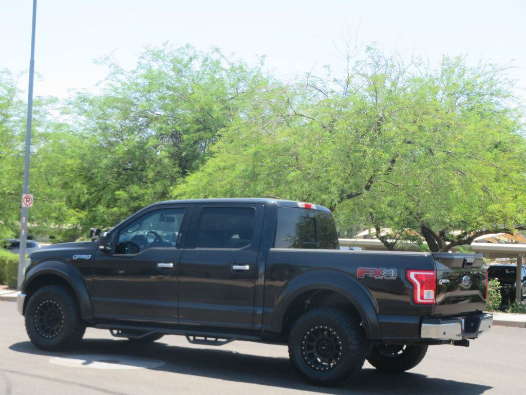 2015 Ford F-150 4X4 SUPERCREW XLT 5.0 1OWNER AZ TRUCK 4X4 LOW MILES FX4 - 23044610 - 4