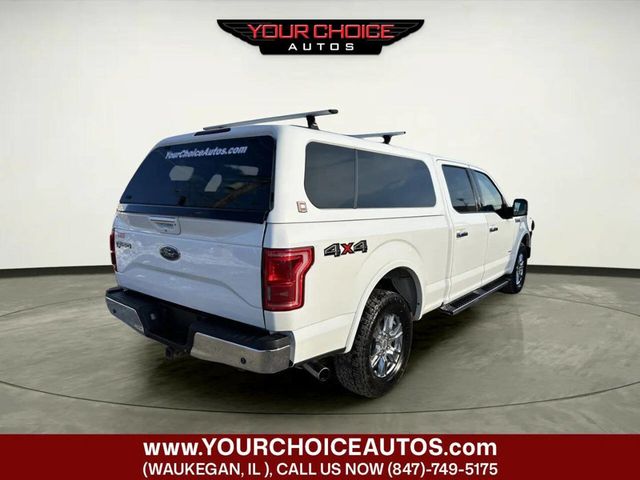 2015 Ford F-150 Lariat 4x4 4dr SuperCrew 6.5 ft. SB - 22959638 - 4