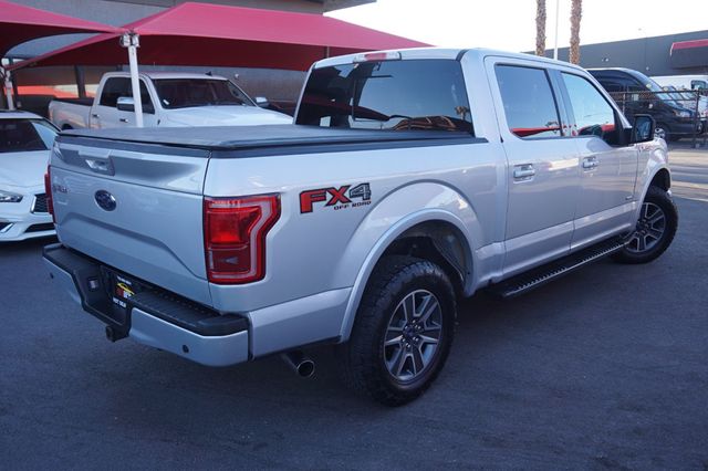 2015 Ford F-150 LARIAT, 4X4, ECOBOOST ENGINE, PREMIUM WHEELS, MOON ROOF - 23041180 - 5