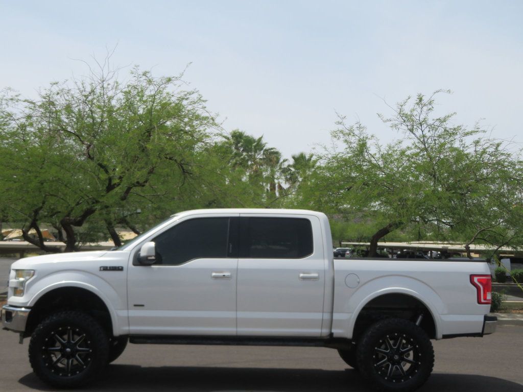 2015 Ford F-150 SUPERCREW LIFTED LARIAT F150 FX4 EXTRA CLEAN 4X4 LEATHER - 23018768 - 1