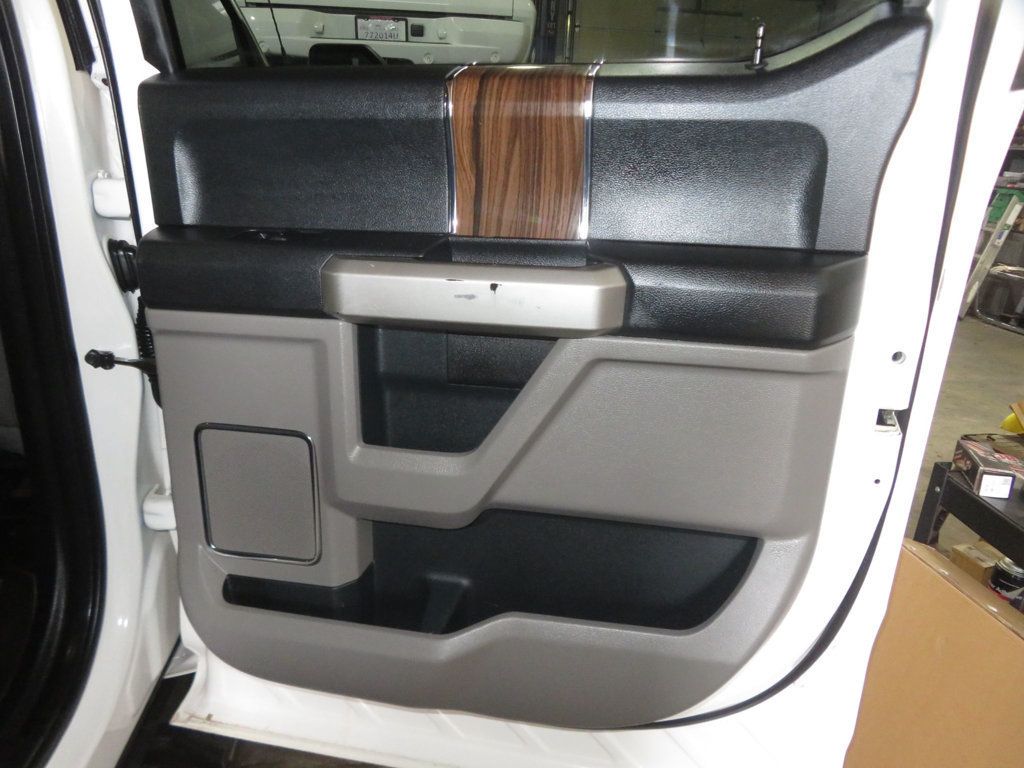 2015 Ford F-150 SUPERCREW LIFTED LARIAT F150 FX4 EXTRA CLEAN 4X4 LEATHER - 23018768 - 27