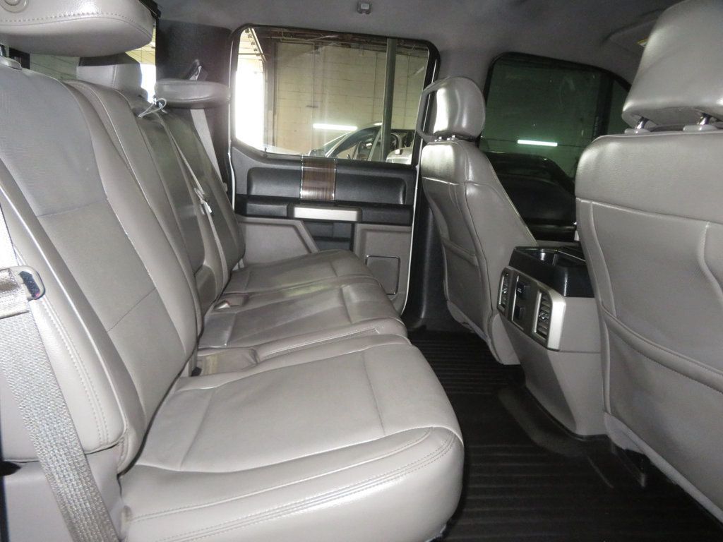 2015 Ford F-150 SUPERCREW LIFTED LARIAT F150 FX4 EXTRA CLEAN 4X4 LEATHER - 23018768 - 28