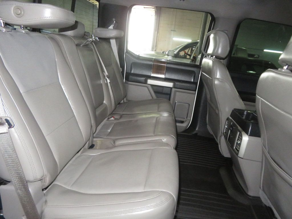 2015 Ford F-150 SUPERCREW LIFTED LARIAT F150 FX4 EXTRA CLEAN 4X4 LEATHER - 23018768 - 30