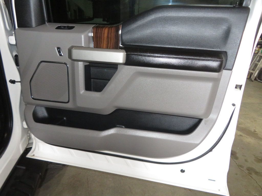 2015 Ford F-150 SUPERCREW LIFTED LARIAT F150 FX4 EXTRA CLEAN 4X4 LEATHER - 23018768 - 32