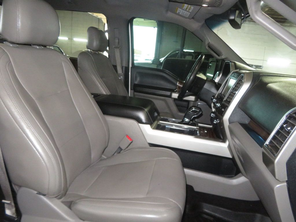 2015 Ford F-150 SUPERCREW LIFTED LARIAT F150 FX4 EXTRA CLEAN 4X4 LEATHER - 23018768 - 34
