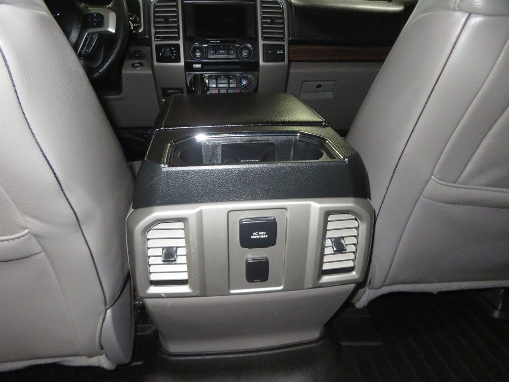 2015 Ford F-150 SUPERCREW LIFTED LARIAT F150 FX4 EXTRA CLEAN 4X4 LEATHER - 23018768 - 37