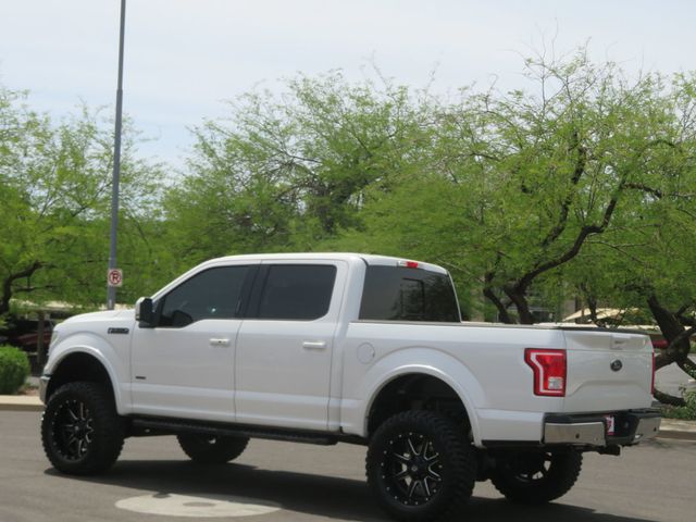 2015 Ford F-150 SUPERCREW LIFTED LARIAT F150 FX4 EXTRA CLEAN 4X4 LEATHER - 23018768 - 4